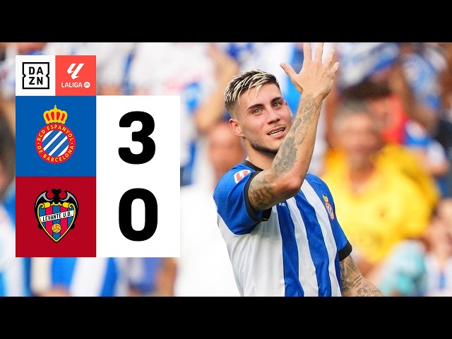 RCD Espanyol vs Levante UD (3-0) | Resumen y goles | Highlights LALIGA EA SPORTS