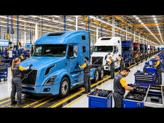 Cómo VOLVO Fabrica sus Camiones Pesados en Estados Unidos