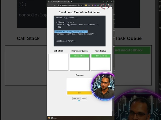 🎯 JS Event Loop: How It Executes! 🔁 #codewithkg #javascript #javacodinginterview