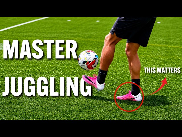 How To Master Juggling as a Footballer (In 30 Days)