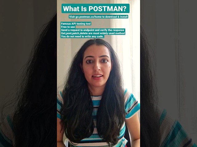 What Is POSTMAN? #apitesting #api #testing #shortsyoutube
