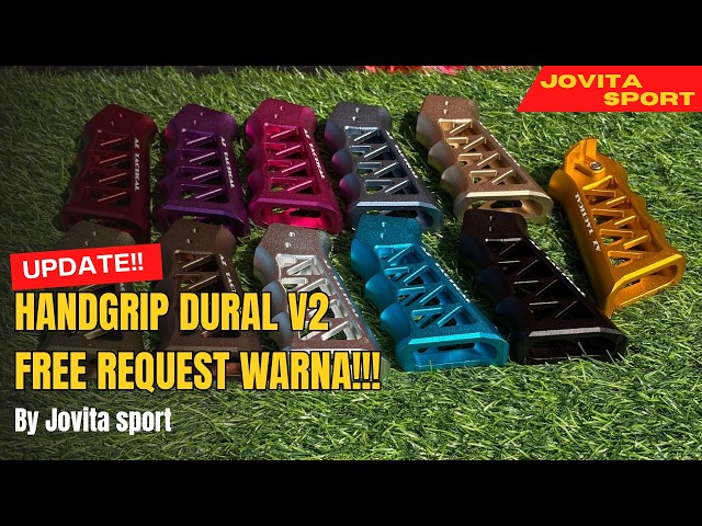 TACTICAL V2 CNC HAND GRIP💯 500K PRICE FREE CUSTOM COLORS TO YOUR TASTE🔥#jovitasport