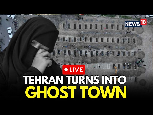 Israel-Iran War LIVE | Tehran Turns Into a Real Ghost Town as Bombs Rain Down Killing Hundreds