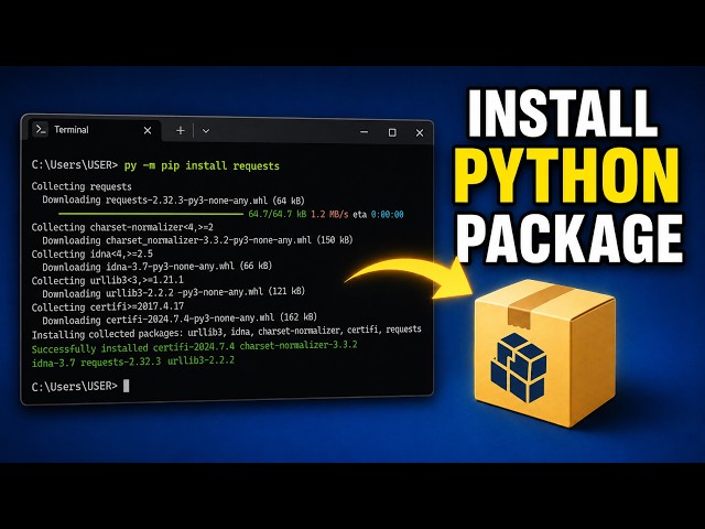 How to Use pip to Install a Python Package