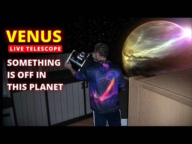 LIVE VENUS AS YOU'VE NEVER SEEN IT (UAP & SPACE ANOMALIES IN UV)