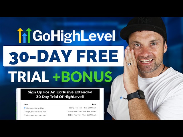 GoHighLevel 30-Day Free Trial ✅ All Plans + BONUS Accelerator