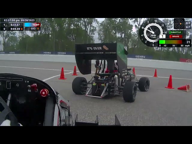 FSAE Michigan May 2023 Endurance Run #1-UCONNRacing