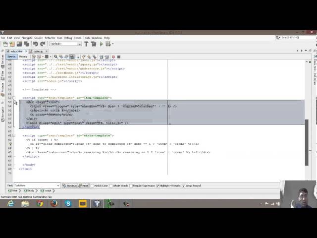 In English, Backbone.Js By Example