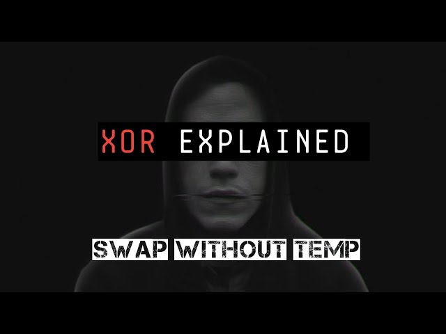 The XOR Trick You Should Know | Swap Without Temp 