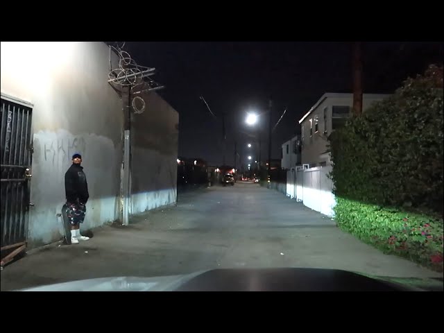 COMPTON CALIFORNIA HOODS AT NIGHT