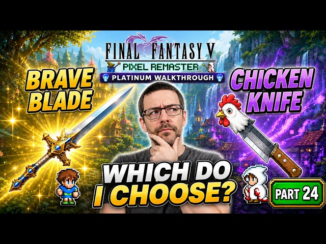 Final Fantasy 5 Platinum Trophy Guide Part 24 – Excalibur, Syldra & Brave Blade