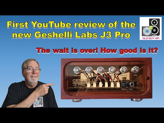 The 1st YouTube review of the Geshelli J3 Pro DAC. IMHO it is a fantastic unit full stop.