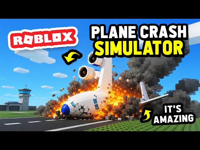 New Realistic PLANE CRASH SIMULATOR Game is Out and IT'S AMAZING!