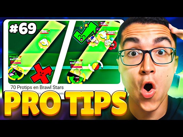 ESTOS SON los 70 MEJORES PRO TIPS de BRAWL STARS