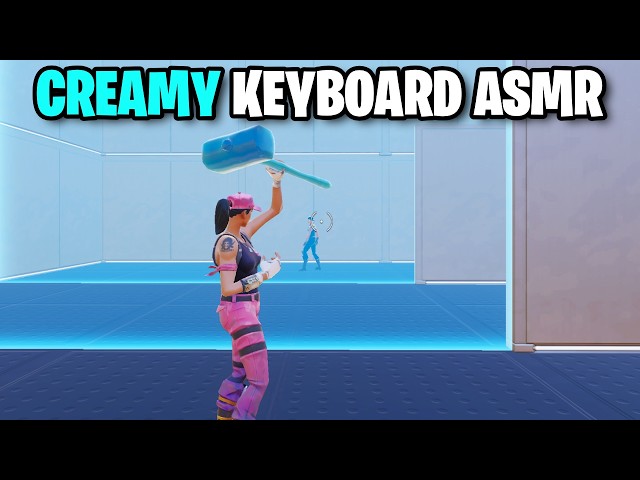 Aula F75 Keyboard ASMR 😴 Satisfying Fortnite 1v1 Piece Control 🎯