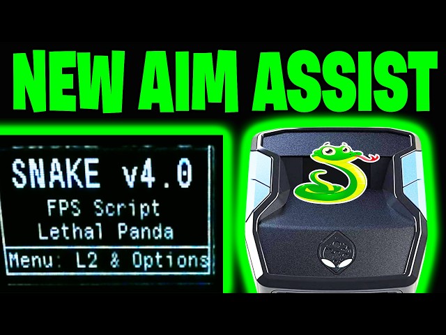 NEW Cronus Zen Lock ON Aim Assist + NO Recoil Script SHOWCASE (SNAKE V4)