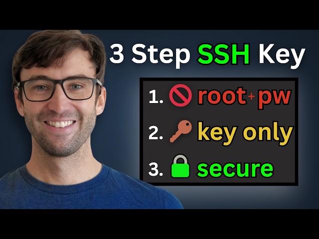 Secure SSH Key Login on Ubuntu: No Root, No Password