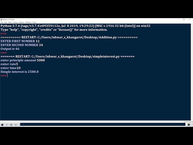 PYTHON PROGRAMING FOR CLASS XI BEGINNERS
