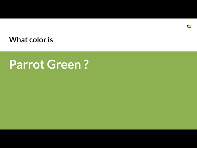 Parrot Green color #8db051 hex color - Green color - Cool color 8db051