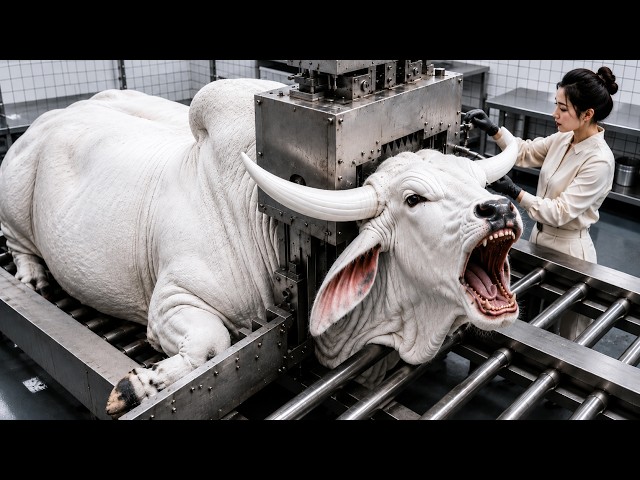Inside the White Brahman Bull Horn Factory | How Luxury Leather Women's Coats & Boots Are Made
