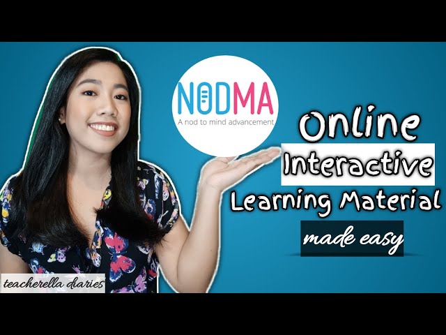 ONLINE INTERACTIVE LEARNING MATERIAL | NODMA QUICK GUIDE