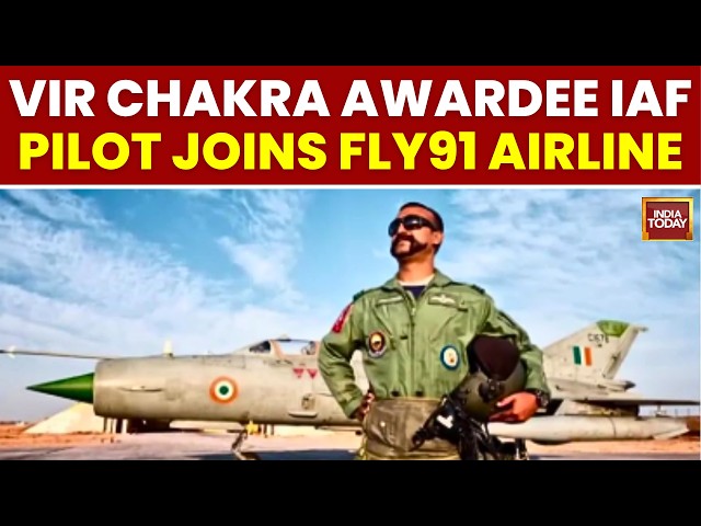 Abhinandan Varthaman Joins Fly91 As Commercial Pilot After IAF Retirement | India Today