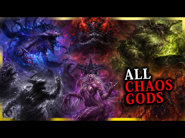 The 11 Gods Of Chaos Explained! | Warhammer 40k Lore Explained