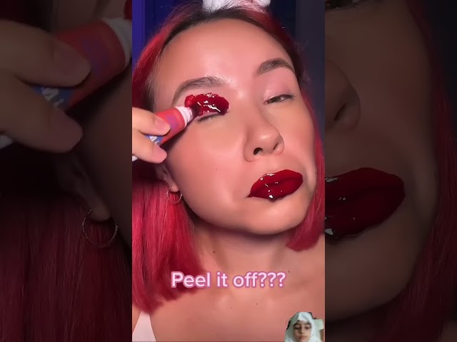 #makeup #peeloff #red #youtube #youtubeshorts #ytshorts #youtuber #youtubeshort #yt #ytshort #y