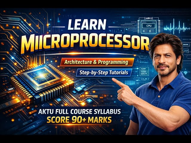 microprocessor 20 lecture | aktu | semester exam | 100% passing content with depth understanding