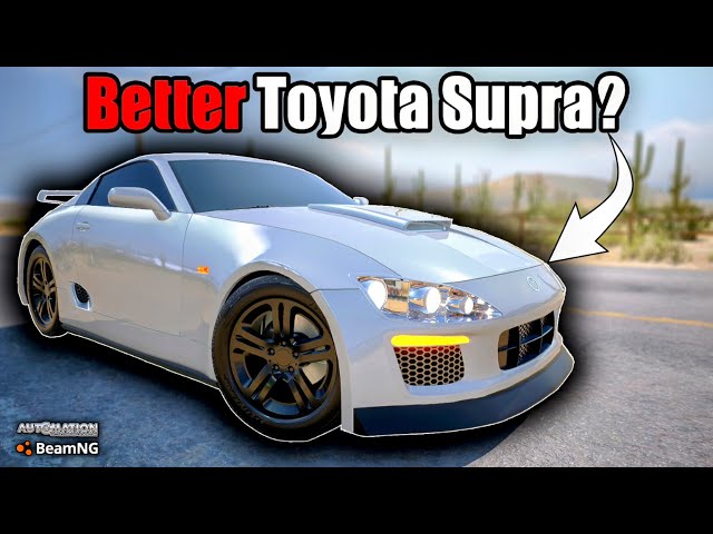 The Toyota Supra That Should've Been! | Automation Game & BeamNG.drive