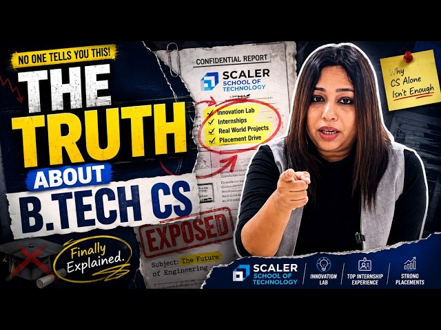 Truth about B.Tech CS ? Is Computer Science Worth It?