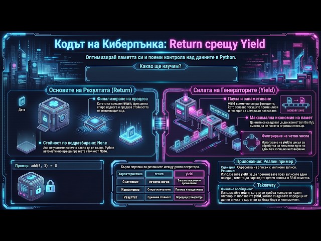 13.  Return срещу Yield 🤜🤛