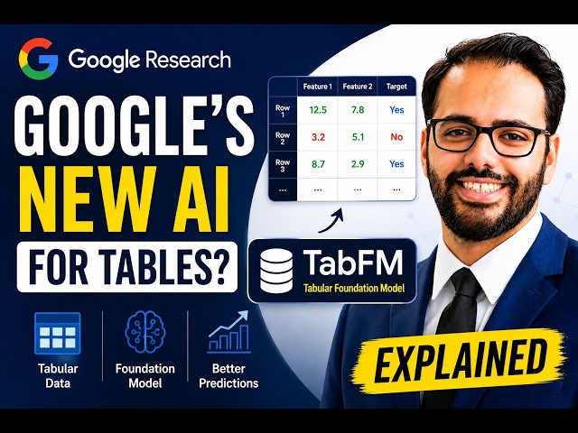 TabFM Explained: Google's New Foundation Model for Tabular Data