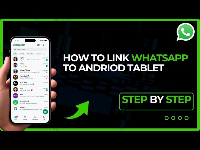 How to Link WhatsApp to Android Tablet | Step-by-Step Guide 2026