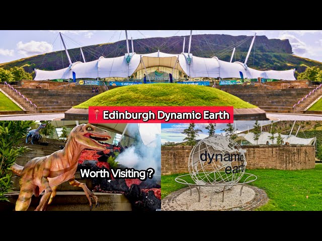 Walking Through Time at Dynamic Earth Edinburgh, 2025 | Family-Friendly Science Museum Tour in 4K.