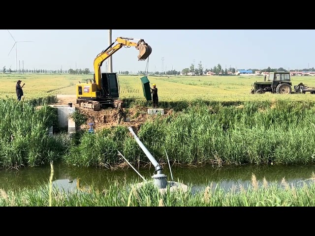 Floating Submersible Intelligent Pumping Station with Remote Control