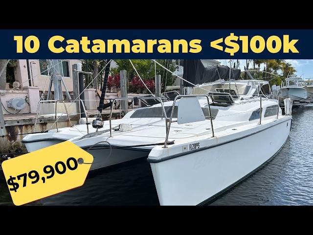 10 Used Catamarans For Sale Under $100k