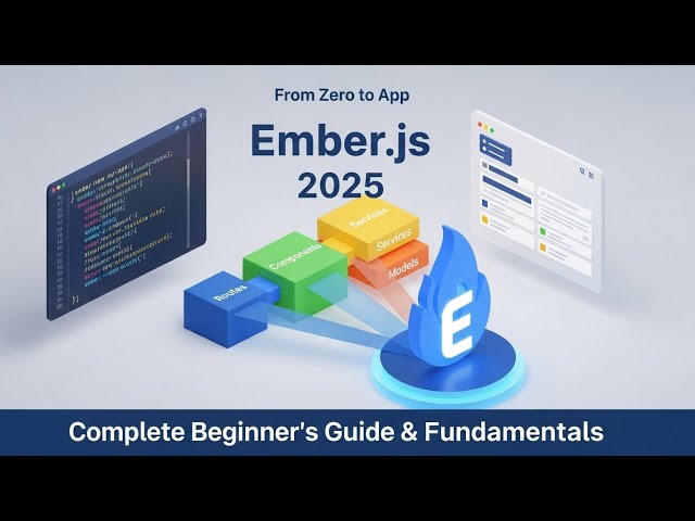 Ember.js Complete Beginner's Guide 2025: Build Your First App from Scratch | Ember.js Fundamentals