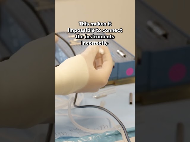 How to easily connect the phaco handpiece for cataract surgeons  #cataract #shorts #eyesurgery