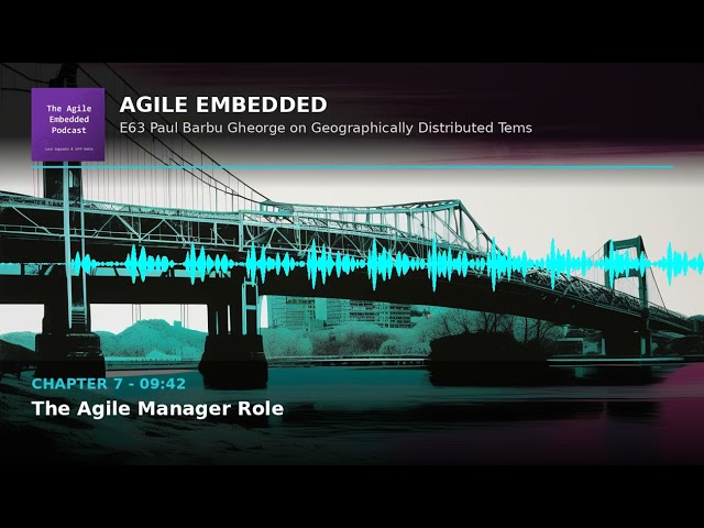 Agile Embedded Podcast E63: Distributed Embedded Teams Across Borders