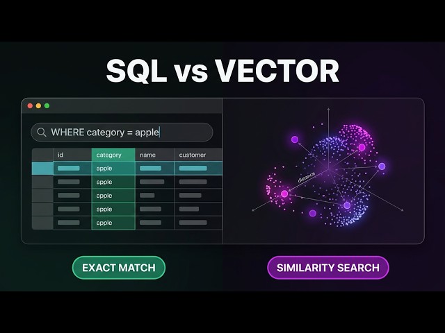 Vector Databases vs. Traditional Databases