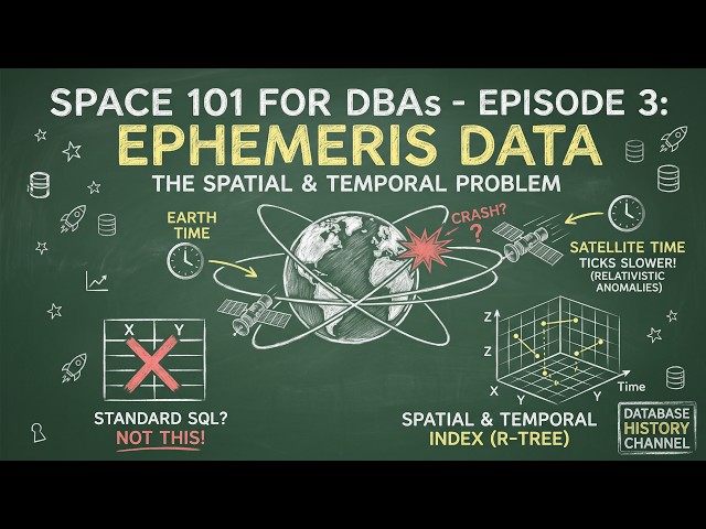 Ephemeris Data & Spatial Indexing: Space 101 for DBAs (Episode 3)