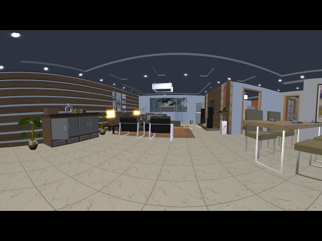 3D Animation Internal Home view 360