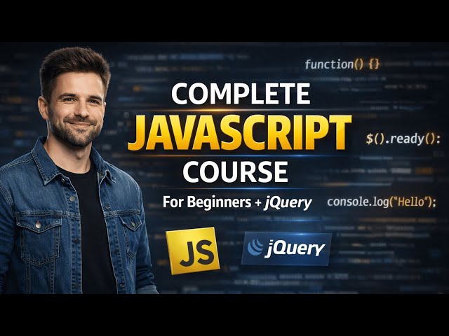 Learn JAVASCRIPT Basics with jQuery for Beginners Now!