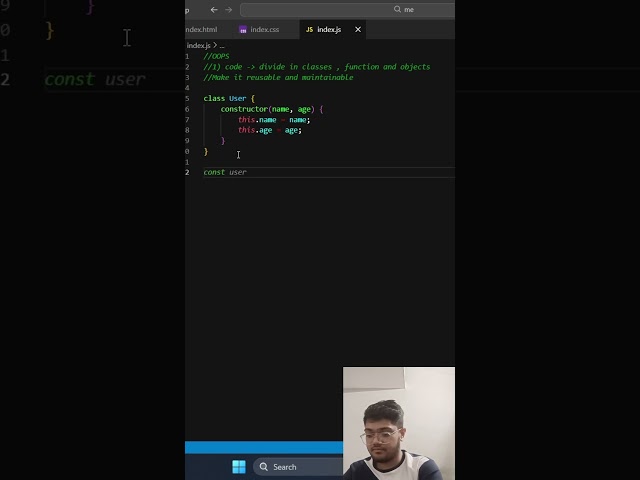 Day 39/200: Classes in OOP Explained | JavaScript OOP | Web Dev Challenge