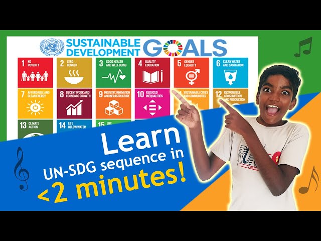 SDG song trick!! Learn the 17 UN-SDGs!!