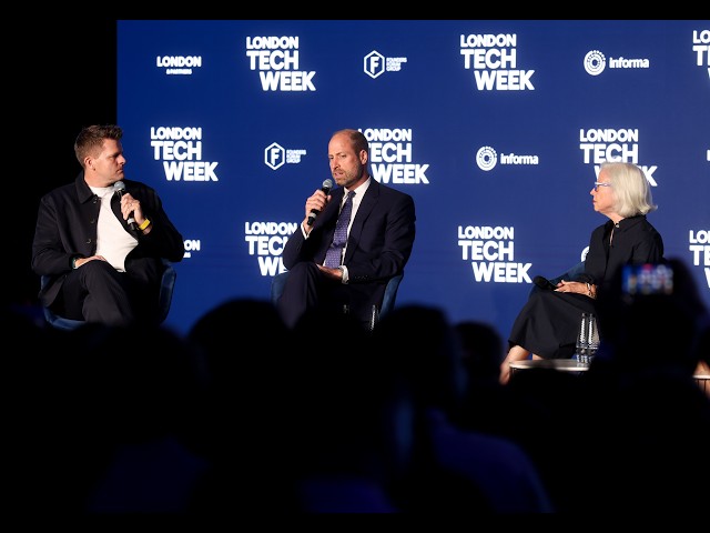 Using tech for good: Prince William at London Tech Week 2026