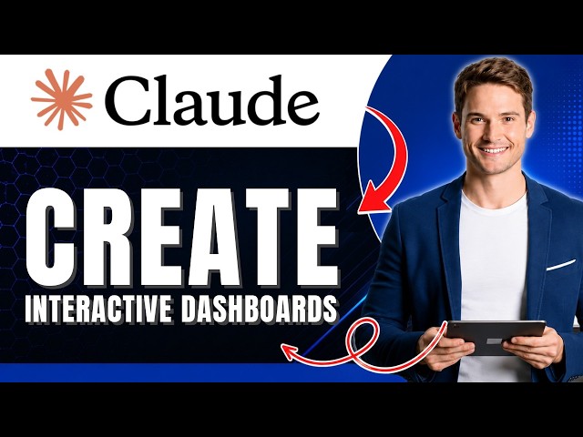 How to Create Interactive Dashboards With Claude | No Code Required | Easily 2026