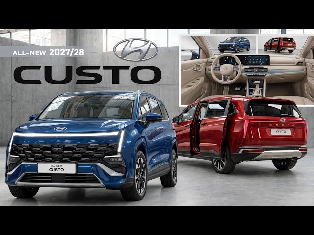 HYUNDAI CUSTO 2027 – Futuristic Redesign!