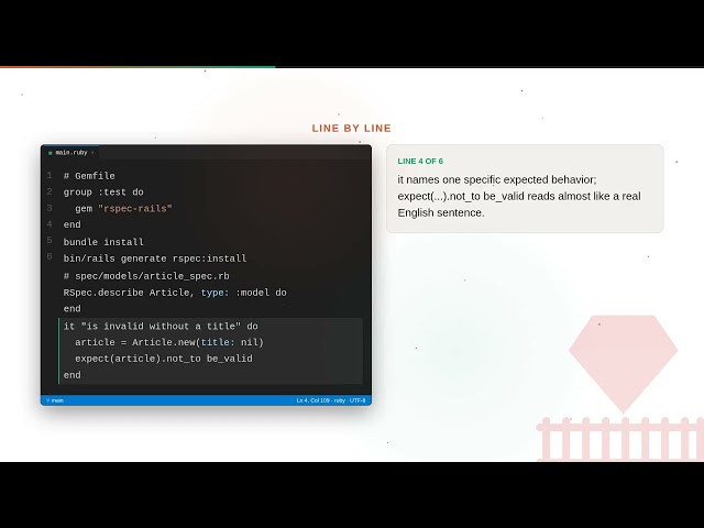 Ruby on Rails - Web development basic Series: Introduction to RSpec for Rails